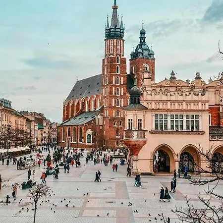 Lägenhet Ekskluzywny W Centrum, Balkon *